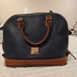 Dooney and Bourke Dome zip zip satchel